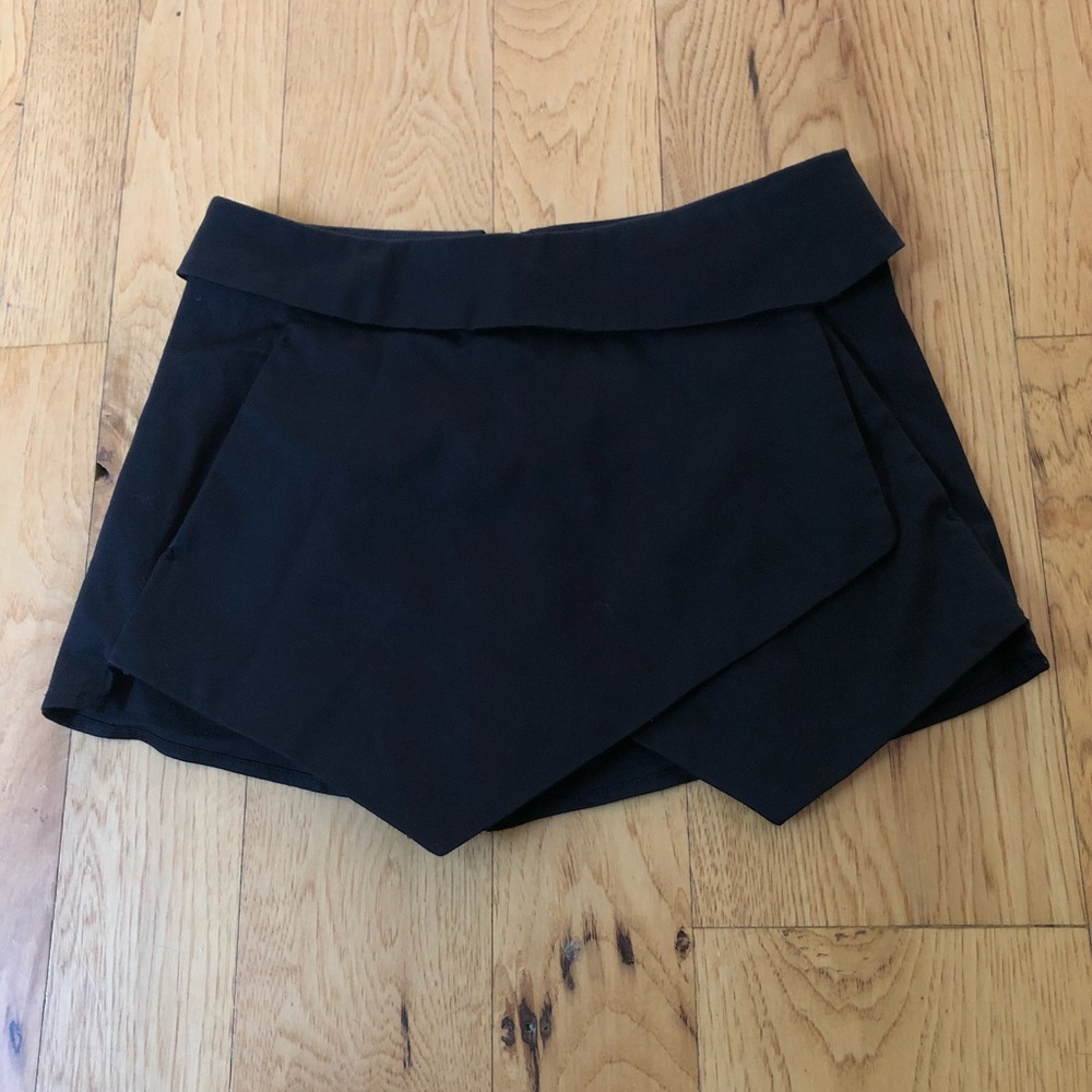 Black Talula envelope skort